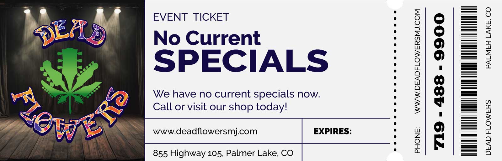 No specials available